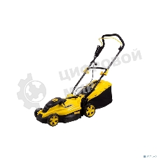 Газонокосилка Champion EM3616 эл. Мощность 1600 Вт, Ширина среза 360 мм, Высота среза 20-70 мм, Объем травосборника 45 л, Вес 11,5 кг, Легкая, Удобная, Производительная, Наличие разборной металлической рукоятки, Ручка регулировки высоты среза на корпусе.