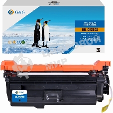 Картридж лазерный G&G GG-CE250X CE250X черный (10500 стр.) для HP CLJ CP3525n/CP3525dn/CP3525X/CP3520/CM3530fs MFP/CM3530 MFP