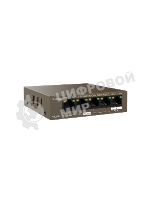 Коммутатор Tenda G1105PD (IP-COM) (5 портов Ethernet 10/100/1000 Мбит/сек, 4xPoE IEEE 802.3af 15.4W (max 30W)) (G1105PD)