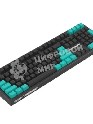 Клавиатура Raskat KM002 проводная, USB Type-A, зелёный