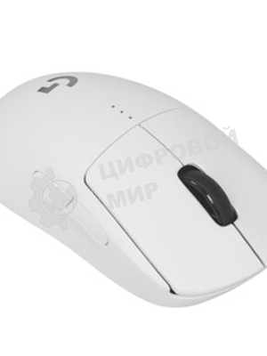 Мышь беспроводная Logitech G PRO 2 LIGHTSPEED белый, 32000 dpi, радиоканал, USB, кнопки - 8