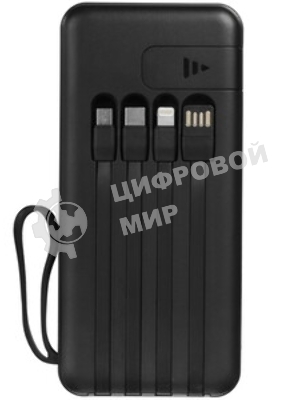 Портативный аккумулятор Tecno OnGO L101 10000mAh 12W 2.4A 2xUSB-A/USB-C черный