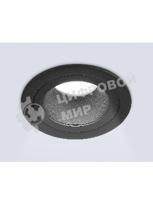 Встраиваемый точечный светильник Ambrella light TN102824 BK/BK черный/черный GU5.3 D92*50