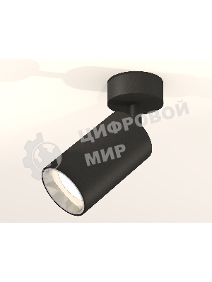 Светильник Ambrella Light XM6323003 SBK/PSL черный песок/серебро полированное MR16 GU5.3 (A2210, C6323, N6112)
