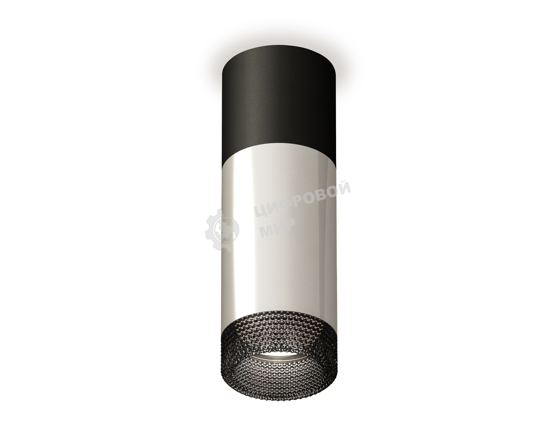 Светильник Ambrella Light XS6325061 PSL/SBK/BK серебро полированное/черный песок/тонированный MR16 GU5.3