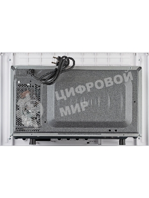 Встраиваемая микроволновая печь Weissgauff HMT-220 WG Grill белый, 20 л, 700 Вт, переключатели - сенсор, поворотный механизм
