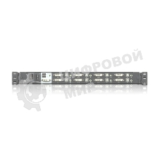 Квм переключатель ATEN Single Rail 8-Port DVI FHD LCD KVM Switch