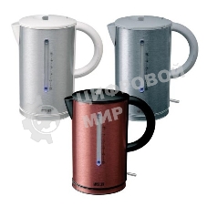 Чайник электрический Mystery MEK-1614 1.7 л, 2200 Вт, серый (корпус: пластик)