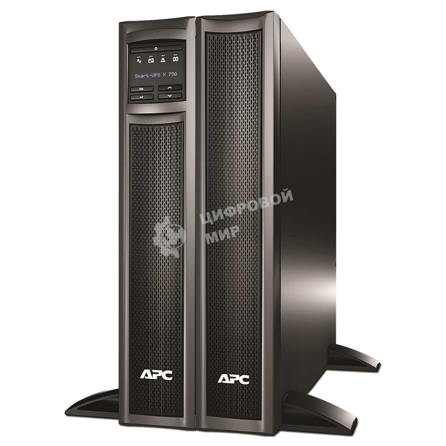 Источник бесперебойного питания APC Smart-UPS X SMX750I 600Вт 750ВА черный