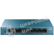 Коммутатор TP-Link LS108G 8-портовый 10/100/1000 Мбит/с настольный коммутатор SMB