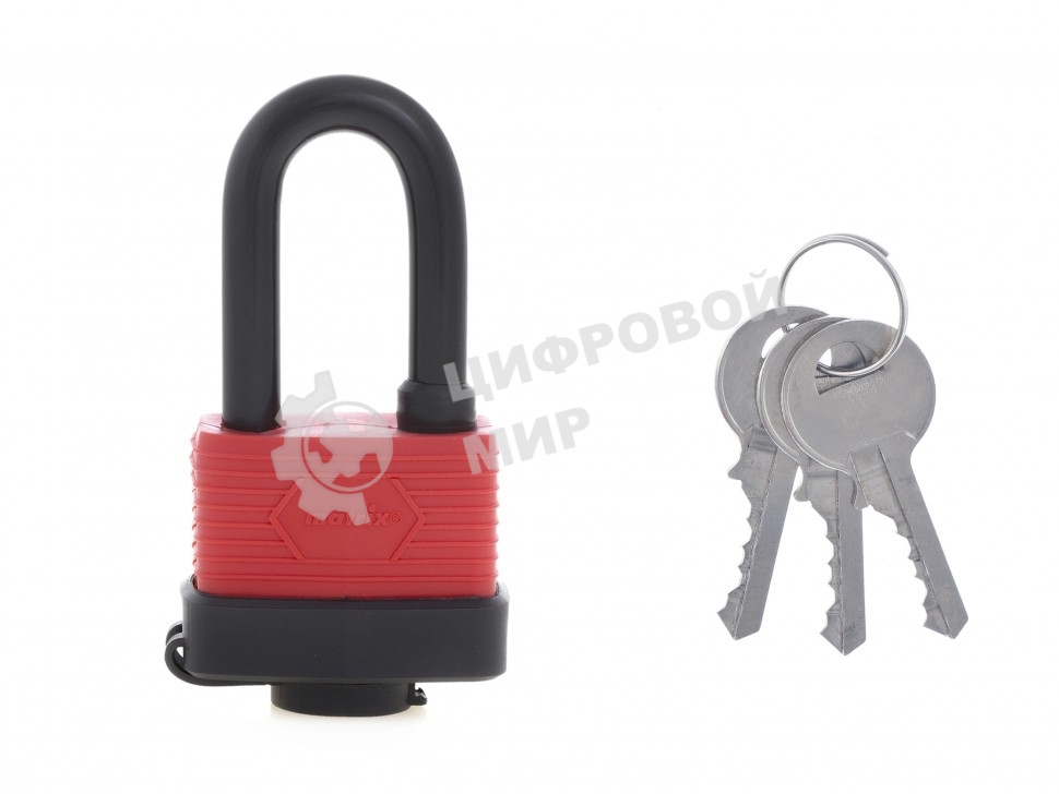 Замок Matrix навесной всепогодный, 50 мм, удлиненная дужка