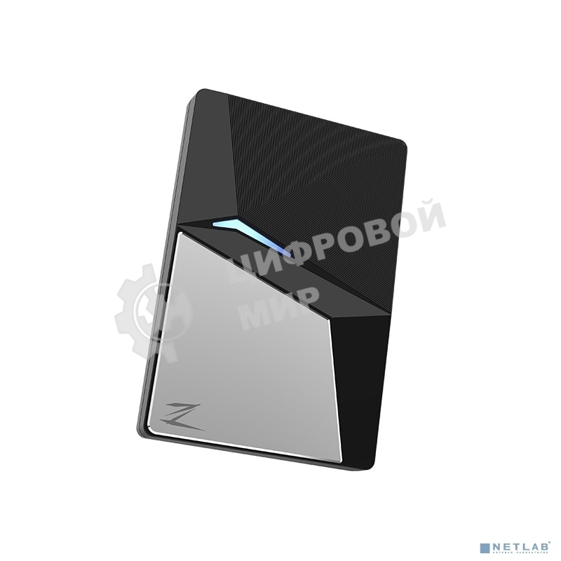Внешний SSD Netac Z7S, 960 Gb, USB 3.2 Gen 2 Type-C, R/W 550/480, черный