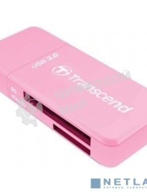Кард-ридер Transcend All in1 Multi Card Reader, Pink