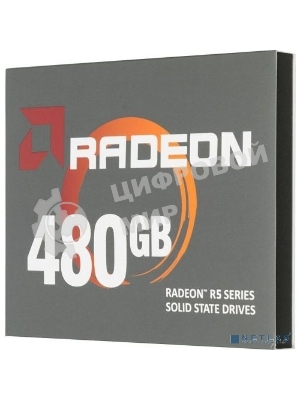 Накопитель SSD AMD Radeon R5 R5SL480G, 480Gb, 2.5