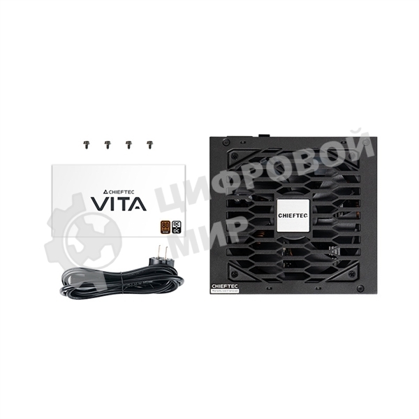 Блок питания, Chieftec, Vita BPX-850S, 850Вт, 80 PLUS Bronze, 120мм, черный