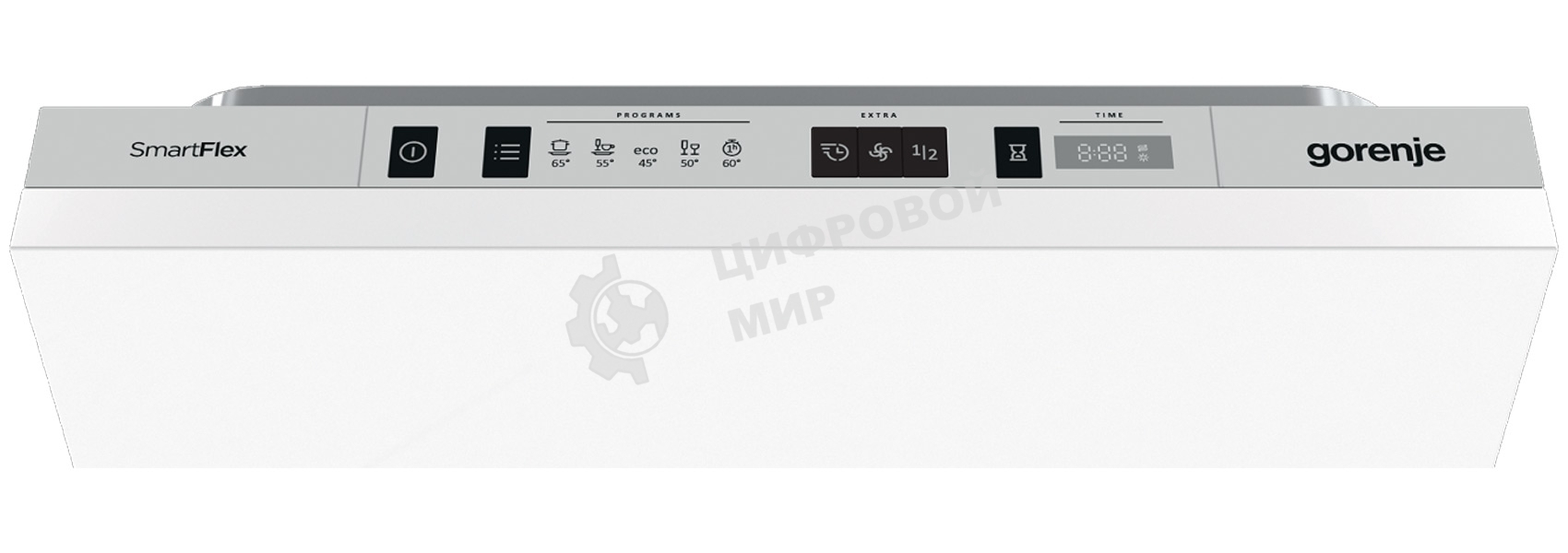 Встраиваемая посудомоечная машина Gorenje GV522E10S, серебристый, 44.8 см, 9 компл., 49 дБ, класс A++