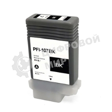 Картридж струйный NVPrint PFI-107BK (NV-6705B001) Black для Canon imagePROGRAF iPF670/680/770 (130 мл)