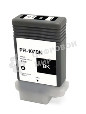 Картридж струйный NVPrint PFI-107BK (NV-6705B001) Black для Canon imagePROGRAF iPF670/680/770 (130 мл)