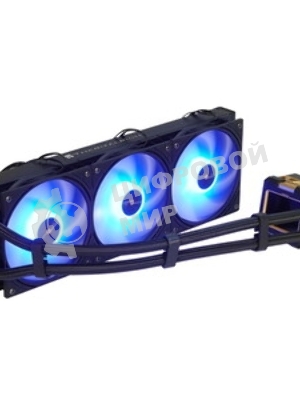 Система жидкостного охлаждения Thermalright Frozen Warframe 360 ARGB Soc-AM5/AM4/1200/1700/1851 черный 4-pin 29.8dB Al LCD Ret (F-WFRAME-360-BL-ARGB)