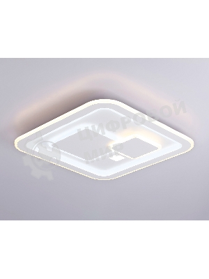 Светильник Ambrella light FA7712 WH белый 3000K-6400K 99W 480*480*60 (ПДУ РАДИО 2.4G)