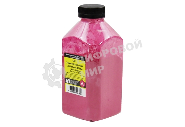 Тонер Hi-Black Универсальный для Oki С831dn/C861dn, M, 220 г, банка
