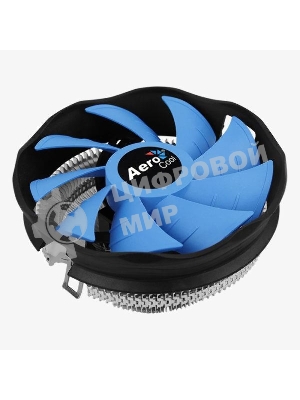 Кулер для процессора AeroCool/Formula Verkho Plus серебристый/черный, 120 мм, алюминий, 2000 об/мин, 26.5 дБ, 4 pin, 110 Вт, 68 мм