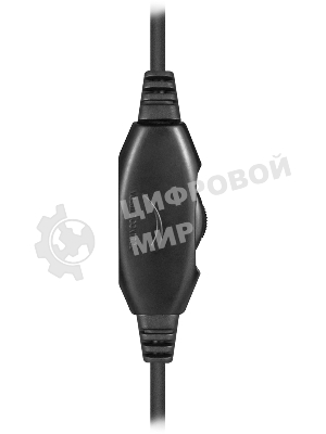 Проводные наушники Defender Aura 101 черный, накладные, Jack 3.5 мм