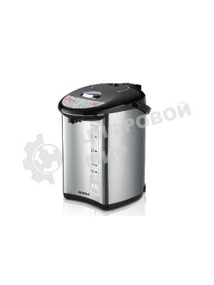 Термопот Centek CT-1082 (сталь) 4.0л, 750 Вт, 3 способа подачи воды, двойная защита от перегрева