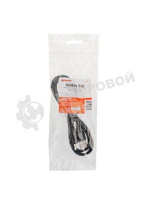 Кабель Rexant USB штекер - DC разъем питание 1,4х3,4 мм, спираль 1,5 м