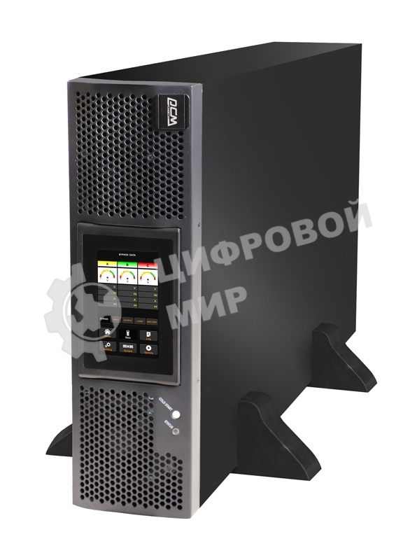 Источник бесперебойного питания Powercom VGD-II-15K33RM 15000Вт 15000ВА черный
