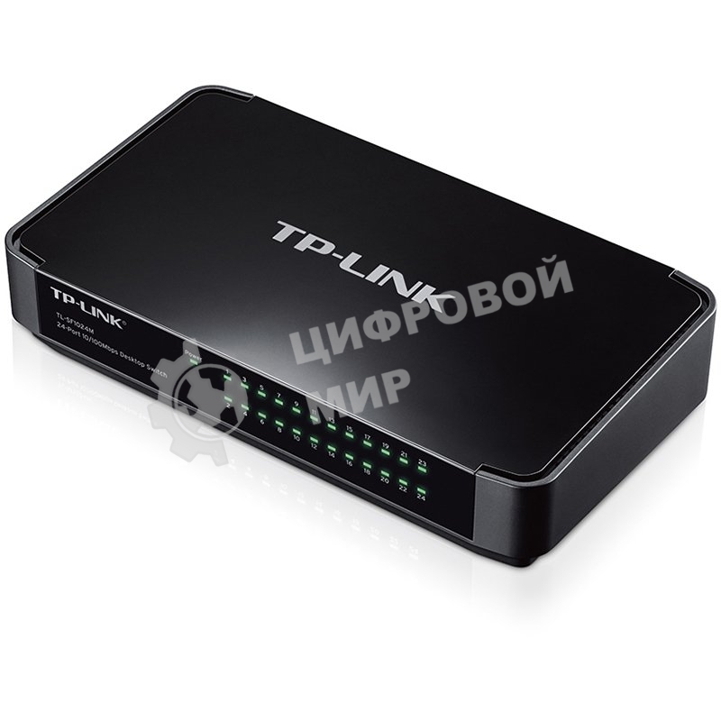 Коммутатор TP-Link Desktop Switch SMB TL-SF1024M неуправляемый настольный 24x10/100BASE-TX