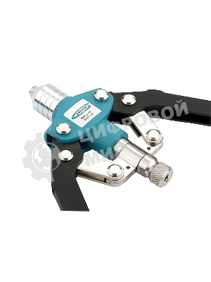 Заклепочник двуручный Gross 40409 усиленный 520 мм, удлин. рукоятки, для заклепок 3,2-4,0-4,8-6,0-6,4