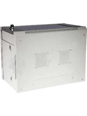 Шкаф настенный серии Pro, 12U 600x600, стеклянная дверь