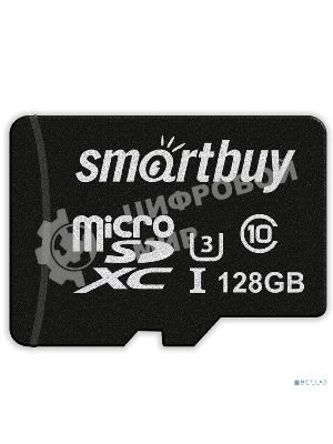 Карта памяти micro SDXC Smartbuy 128GB U3 V30 A1 Advanced R/W up to 90/55 с адапт (SB128GBSDU1A-AD)