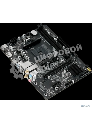 Материнская плата Maxsun MS-Challenger A520M-K WIFI, AM4, AMD A520, 2xDDR4, 3xSATA, 1xM.2, 1xPCIe 3.0 x16, 1xPCIe x16, 1xHDMI, 1xDP, 1xRJ45, Wi-Fi, Bluetooth, 2xUSB-A 5Gbps, 4xUSB-A 2.0, 3x3.5 мм, 5.1, mATX