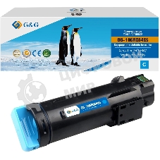 Картридж лазерный G&G GG-106R03485 106R03477/106R03485 голубой (2400 стр.) для Xerox Phaser 6510DN/WC 6515DN