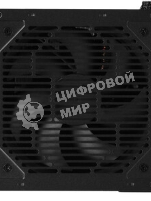 Блок питания PCCOOLER, 650W 80 PLUS Bronze (ATX, ATX 2.53, Non-modular, 1x24(20+4)pin 550мм, 1xCPU 8(4+4)pin 650+150мм, 2xPCIe*2 8(6+2)pin 500+150мм, 2xSATA*3+MOLEX4pin*1 450+150+150+150мм, Active, 135x135mm, 150x150x86mm, APFC, OVP, UVP, OCP, SCP, OTP, OPP, SPD)