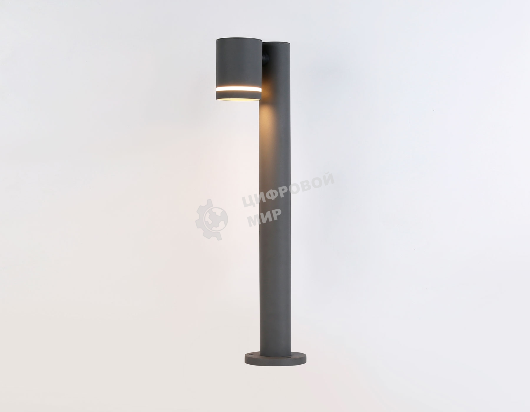 Светильник Ambrella light ST3342 GR серый IP54 GX53 max 15W 100*85*600