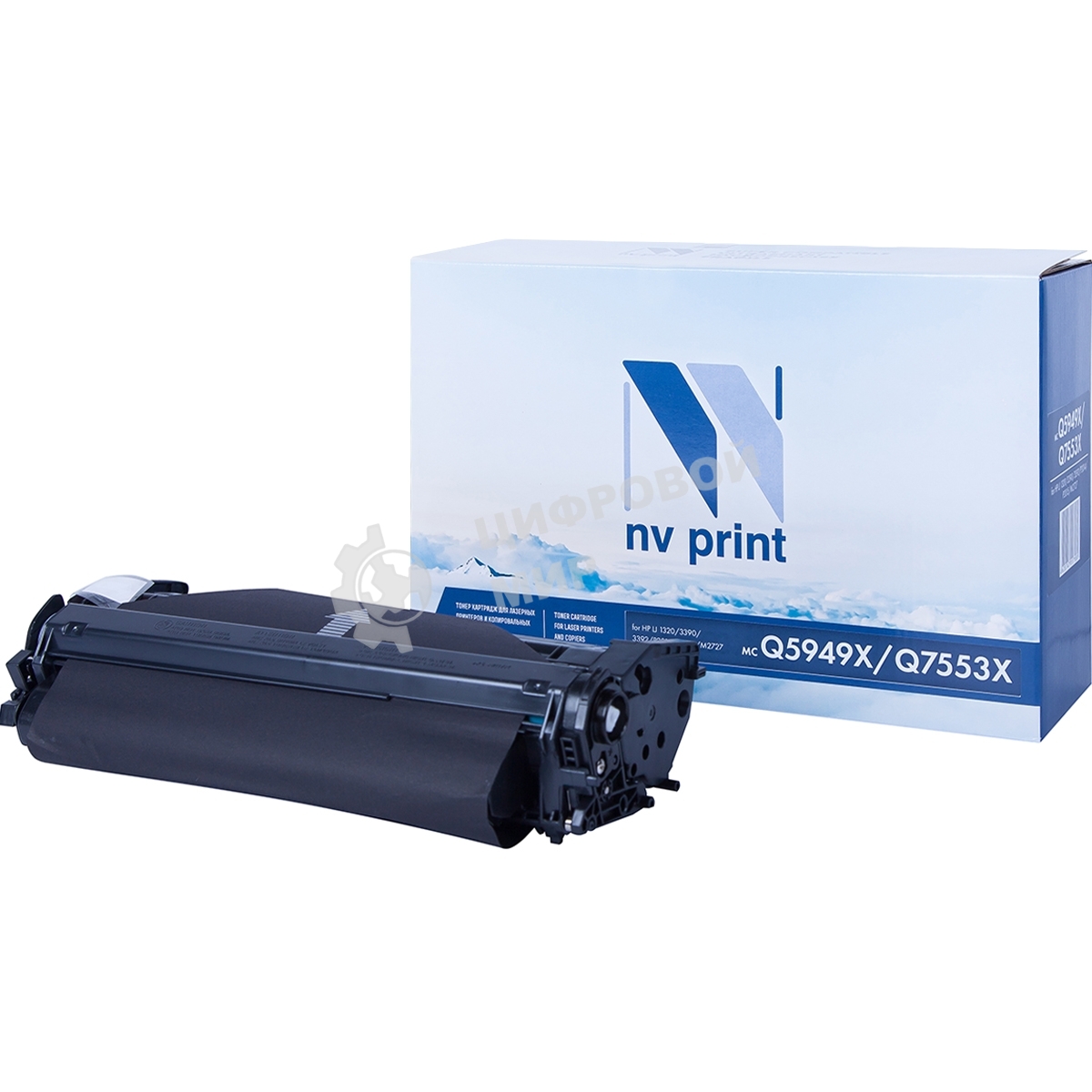 Картридж лазерный NVPrint совместимый HP Q5949A для LJ 1160/1320/3390/3392 (2500k)