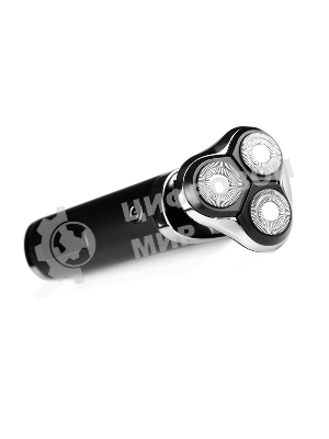 Электробритва Centek CT-2175 (черный) ротор 4D, влажное бритье, 3 плав.головки, USB, зарядка 1 час, подставка