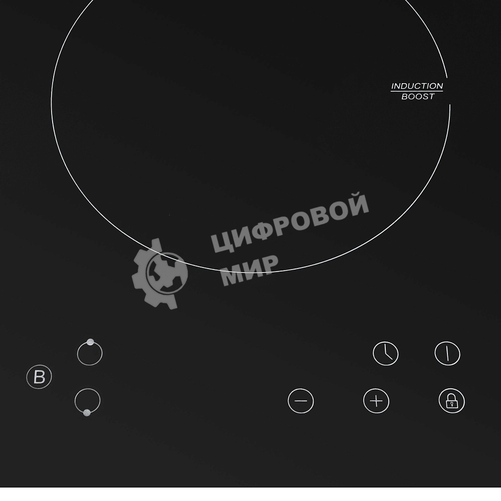 Индукционная варочная панель Maunfeld EVI.292-BK, конфорок: 2 шт., стеклокерамика, независимая, черный