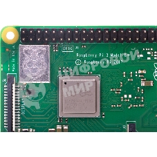 Мини ПК Raspberry Pi 3 Model B+ (RA433, E14 Version) Retail, 1Gb RAM, Cortex-A53 (ARMv8) 64-bit SoC @ 1.4GHz Broadcom BCM2837B0 CPU, WiFi, Bluetooth, 40-pin extended GPIO, 4x USB 2.0, HDMI, CSI camera port, DSI displ.port, MicroSD port (137-3331), (БП и к