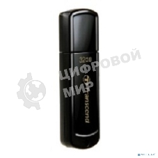 Флешка USB Transcend JetFlash 350 (TS32GJF350), 32Gb, USB 2.0, R/W 15/7, черный