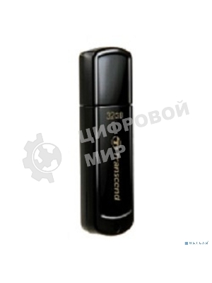 Флешка USB Transcend JetFlash 350 (TS32GJF350), 32Gb, USB 2.0, R/W 15/7, черный