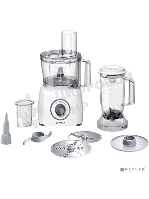 Кухонный комбайн Bosch MCM3200W, 800 Вт, 2 скорости, чаша 2300 мл.