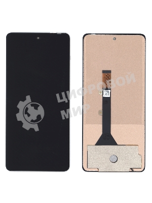 Дисплей для Infinix Note 30 Pro (X678B) в сборе с тачскрином черный TFT