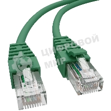 Патч-корд NTSS NTSS-PC-UTP-RJ45-5e-0.15-LSZH-GN NTSS-PC-UTP-RJ45-5E-0.15-LSZH UTP RJ-45 вил.-вилка RJ-45 cat.5e 0.15м зеленый LSZH (уп.:1шт)