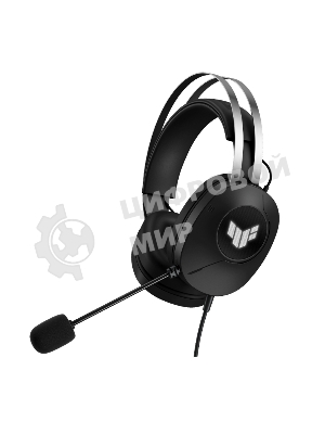Гарнитура ASUS TUF Gaming H1 Gen II чёрный, проводная, USB, подсветка, совместимость с PS5