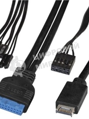 Компьютерный корпус Miditower ExeGate XP-332UC-UNS500 (ATX, БП UNS500 с вент. 12см, 2хUSB 3.0/1хTypeC, аудио, черный)