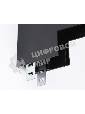 GL3378 BK черный коннектор угловой внутренний для накладного шинопровода 85*85*H26.9